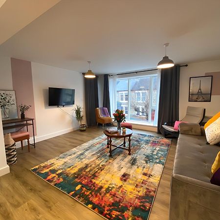 Cambridge Stays Riverside Apart Hotel With 2Br Flats At The City Centre-Parking-Balcony Exterior foto