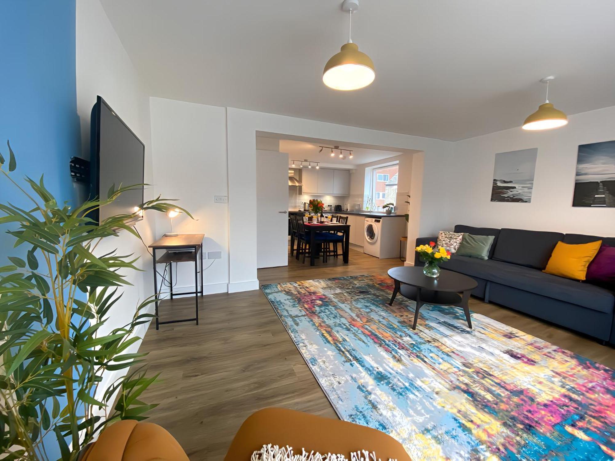 Cambridge Stays Riverside Apart Hotel With 2Br Flats At The City Centre-Parking-Balcony Exterior foto
