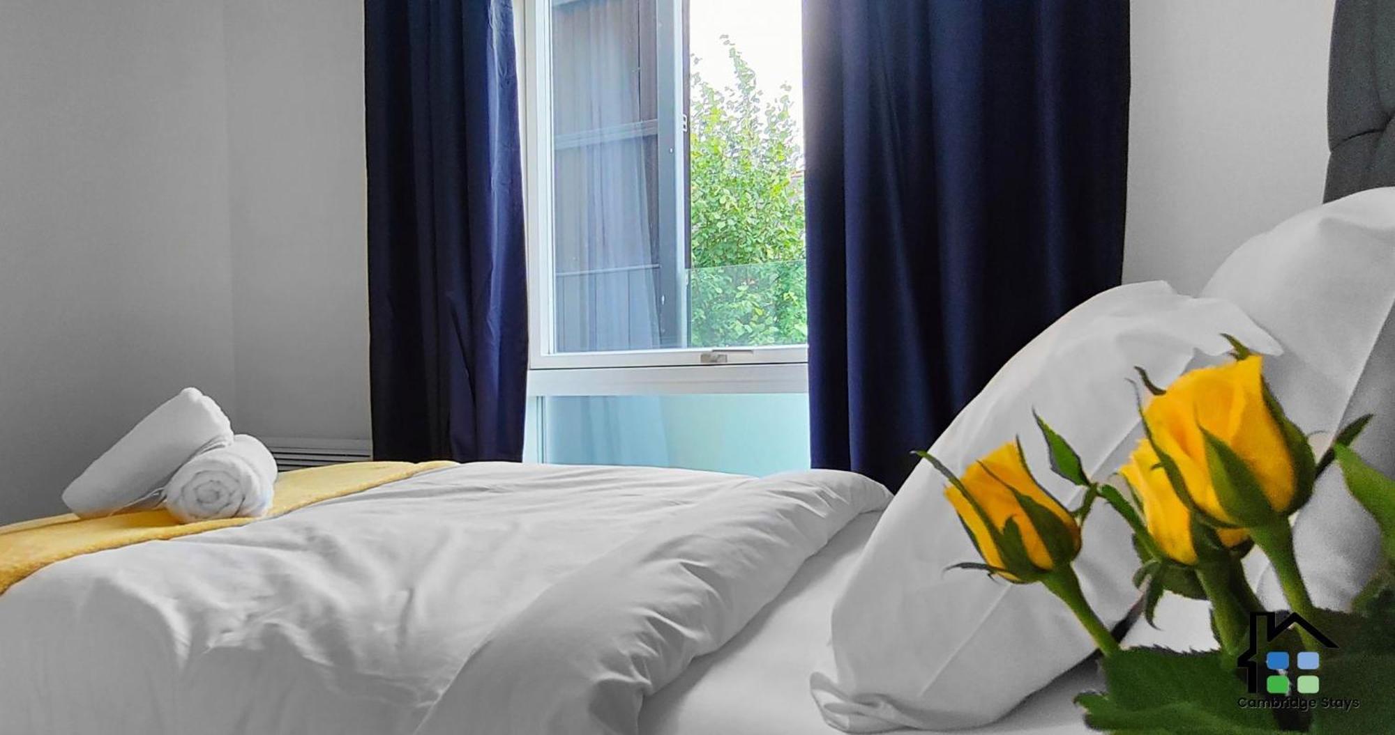 Cambridge Stays Riverside Apart Hotel With 2Br Flats At The City Centre-Parking-Balcony Exterior foto